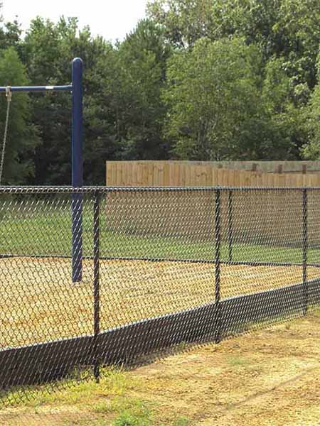 Chain link fence